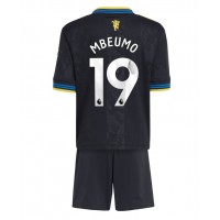 Manchester United Bryan Mbeumo #19 Tretí Detský futbalový dres 2025-26 Krátky Rukáv (+ trenírky)